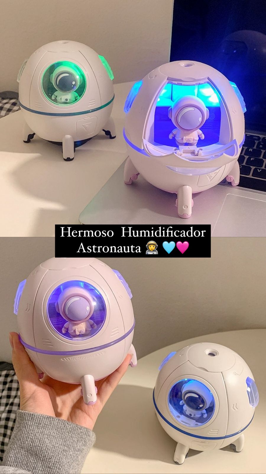 HUMIDIFICADOR ASTRONAUTA